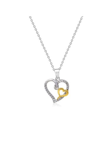 COLLIER ARGENT COEUR