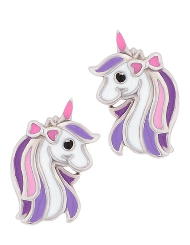 BOUCLES D'OREILLES ARGENT LICORNE