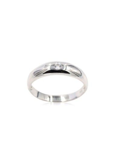 BAGUE ARGENT ET OXYDE