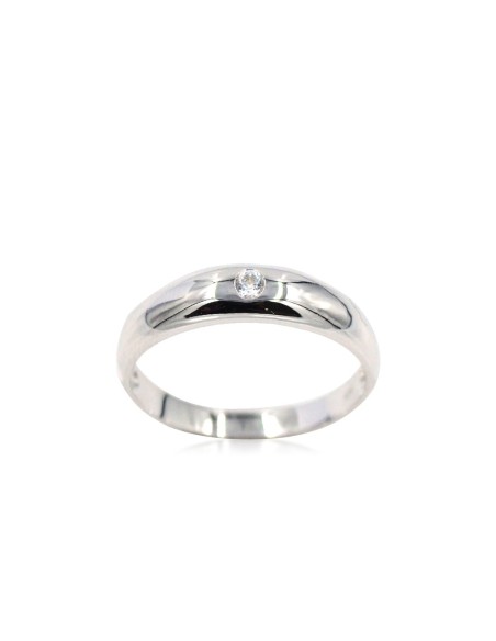 BAGUE ARGENT ET OXYDE