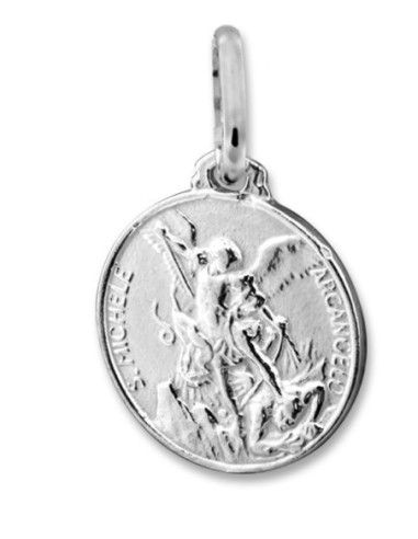 MÉDAILLE SAINT MICHEL ARGENT