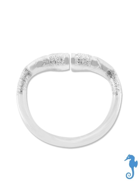 BAGUE SAKALAVE ARGENT HOMME