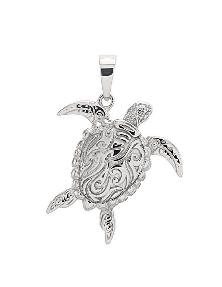 PENDENTIF ARGENT TORTUE