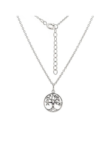 COLLIER ARGENT ARBRE DE VIE