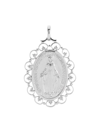 PENDENTIF ARGENT VIERGE MIRACULEUSE